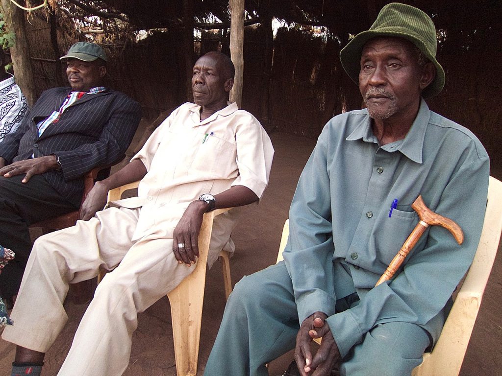 Camp Leaders in Yida. Nuba Reports, Dec 2015.