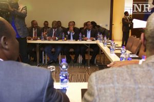 Delegates at the peace talks in Addis Ababa (Nuba Reports)